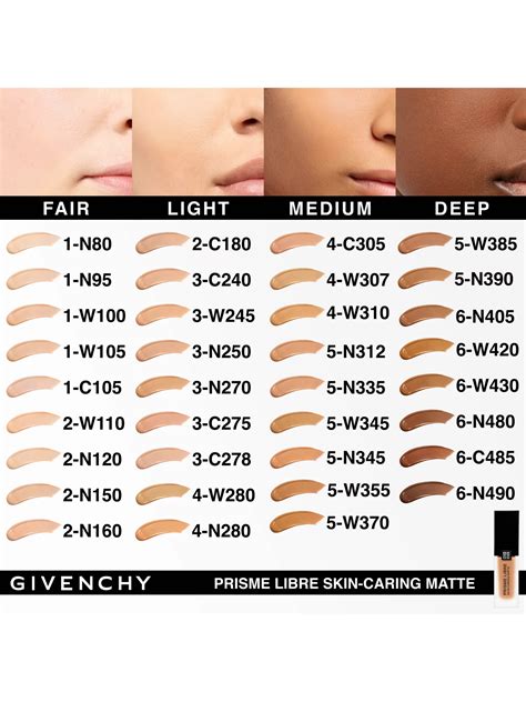 givenchy prisme libre skin-caring matte foundation